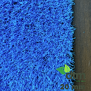 20 mm Mavi Yapay Çim Halı